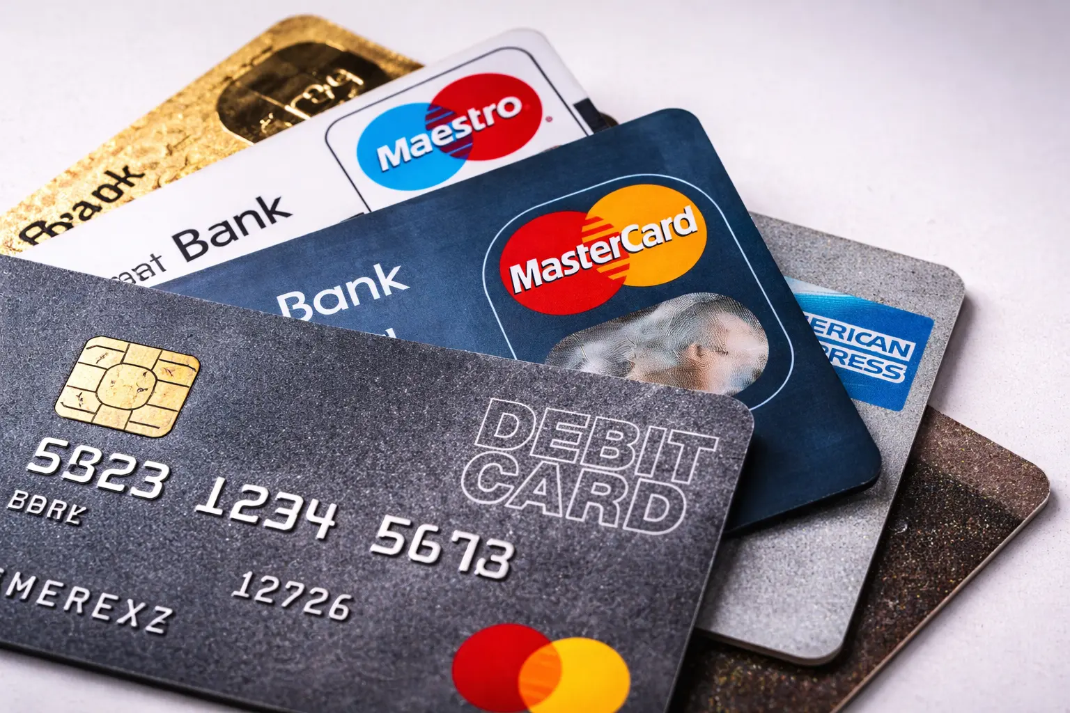 Credit debit cards issuance